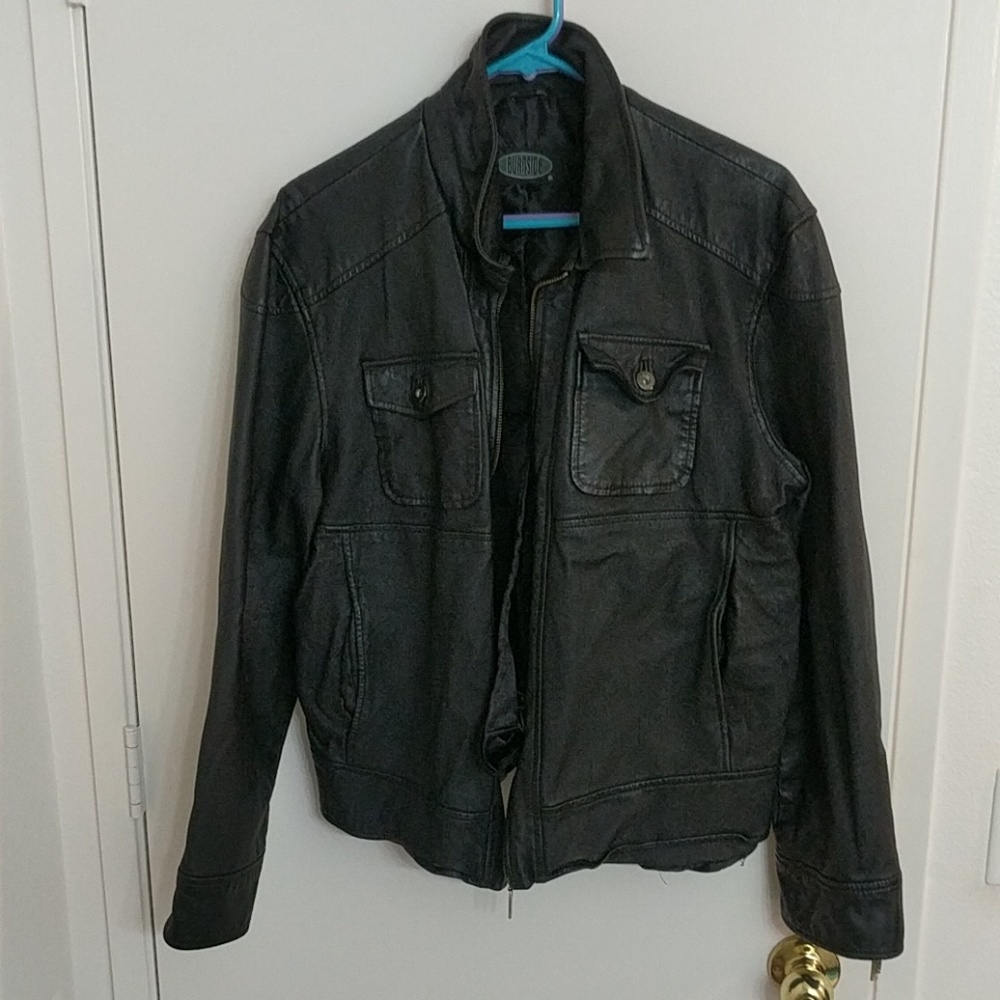 Burnside leather jacket